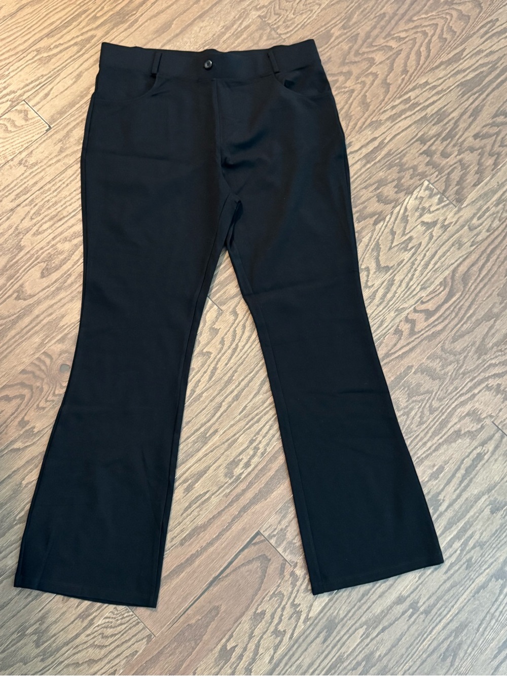 NWT Willit Black Flared Knit Pants